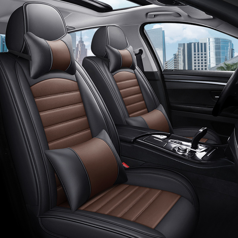 PU bőr autóüléshuzat NISSAN Qashqai Juke X-Trail Armada Altima Cube Dualis Tiida Bluebird Rogue Sport belső kiegészítőhöz