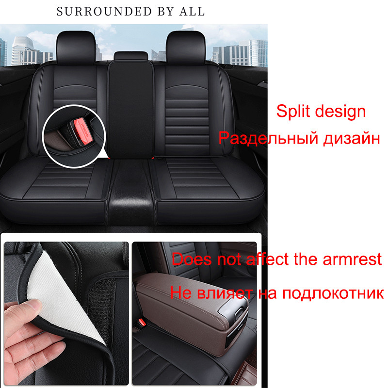 PU bőr autóüléshuzat NISSAN Qashqai Juke X-Trail Armada Altima Cube Dualis Tiida Bluebird Rogue Sport belső kiegészítőhöz
