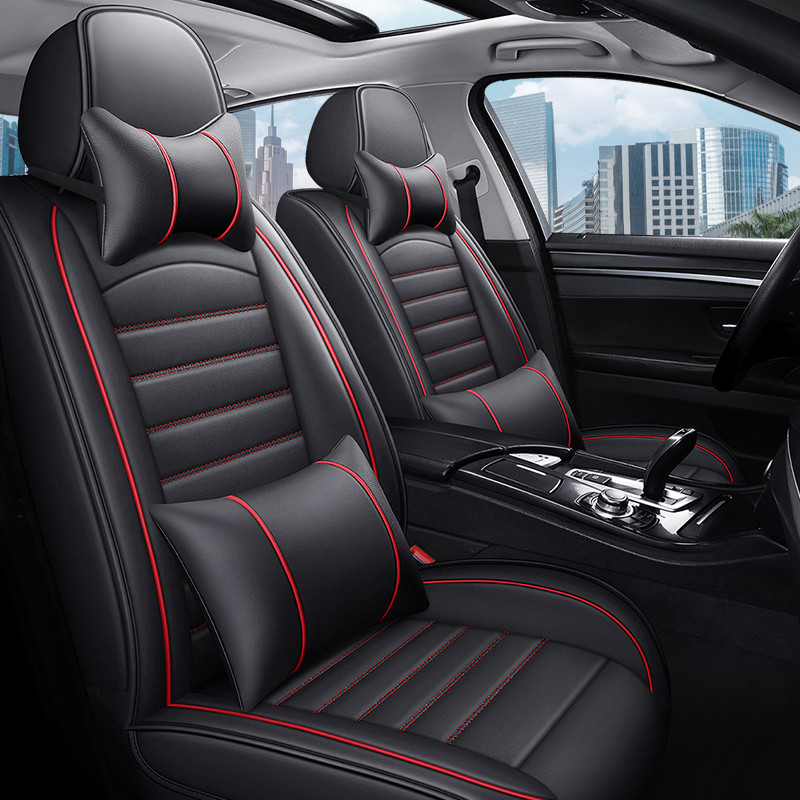 PU bőr autóüléshuzat NISSAN Qashqai Juke X-Trail Armada Altima Cube Dualis Tiida Bluebird Rogue Sport belső kiegészítőhöz