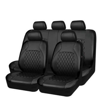 Калъфи за автомобилни седалки за Nissan Almera Classic Sentra Terrano Datsun Tiida Sunny Primera P12 Micra Pu Защита на автомобилни столчета
