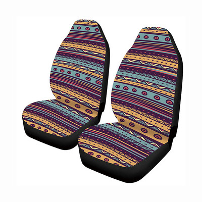 Винтидж лилаво розово цвете с мотив на предната седалка на автомобила Капак за предна седалка Само за предна седалка Лесно инсталиране Противоплъзгащо вътрешно покритие за седалка на автомобила