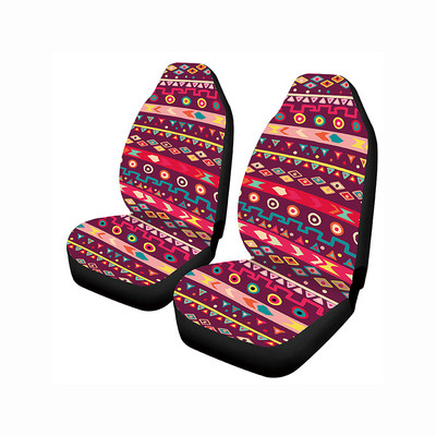 Винтидж лилаво розово цвете с мотив на предната седалка на автомобила Капак за предна седалка Само за предна седалка Лесно инсталиране Противоплъзгащо вътрешно покритие за седалка на автомобила