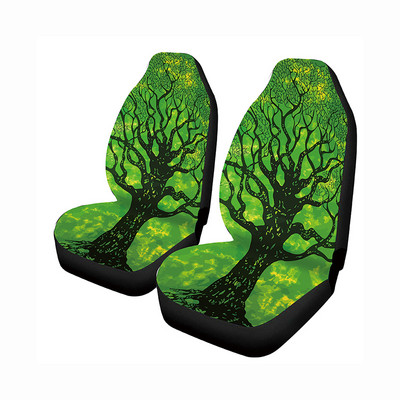 Винтидж лилаво розово цвете с мотив на предната седалка на автомобила Капак за предна седалка Само за предна седалка Лесно инсталиране Противоплъзгащо вътрешно покритие за седалка на автомобила