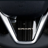 Rozsdamentes acél kormánykerék dekoratív matrica Toyota Camry 70 2018 2019 8.