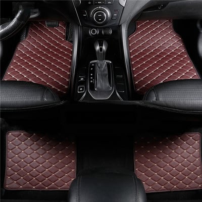 4db Univerzális autós szőnyegek lábbetét Renault Scenic Koleos Laguna Megane Latitude Logan Sanddero Duster Kadjar Clio Espace-hez