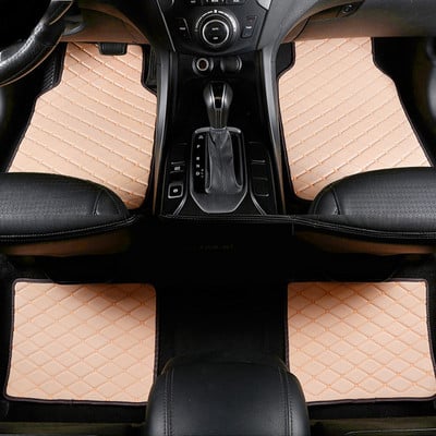 4db Univerzális autós szőnyegek lábbetét Renault Scenic Koleos Laguna Megane Latitude Logan Sanddero Duster Kadjar Clio Espace-hez