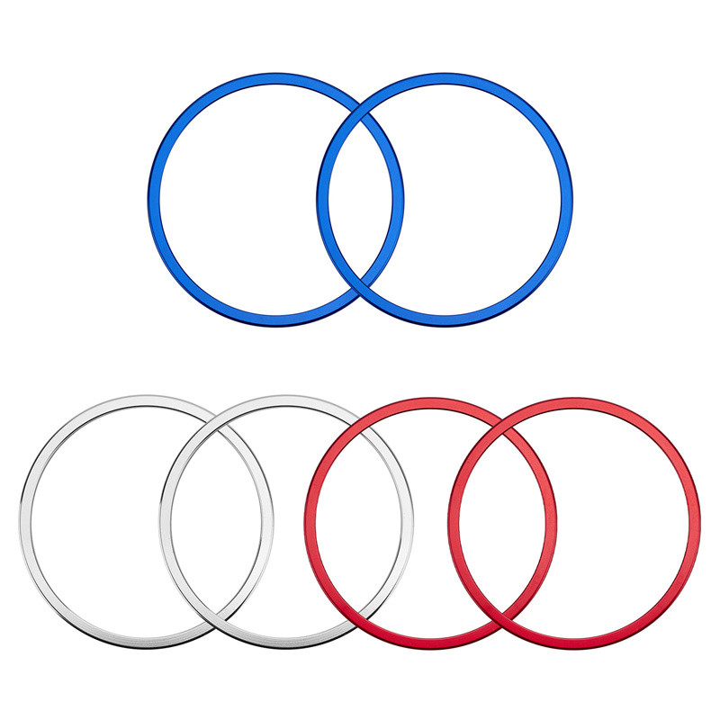 Autocolant ornamental pentru capacul difuzorului audio pentru ușa mașinii, potrivit pentru Land Rover Range Evoque Convertible Ember Edition 2013-2017, accesorii auto