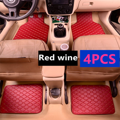 Autós szőnyegek univerzális Fiat Freemont 500 500x Viaggio Bravo Ottimo Palio Weekend Autós Bőr szőnyegek ponty