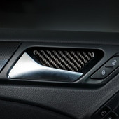Szénszálas ajtómatricák 4db autós belső fogantyú VW Golf 6 R MK6 08-12