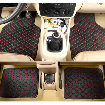 4db univerzális Ford Focus Edge Explorer Ecosport Escape Expedition F-150 C-MAX Fusion Mondeo Taurus autószőnyeg padlóburkolatokhoz