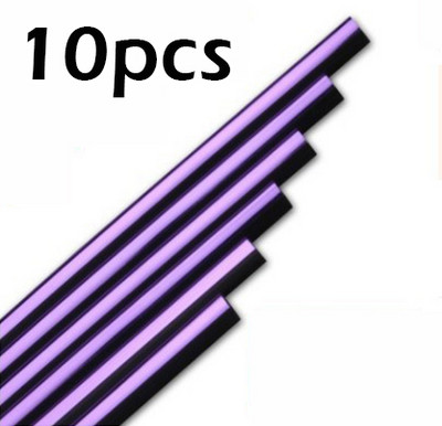 10 DB autóstílusú bevonat levegőkimeneti burkolat 20 cm-es belső fröccsléc légszellőző rács kapcsoló autóbelső kiegészítők
