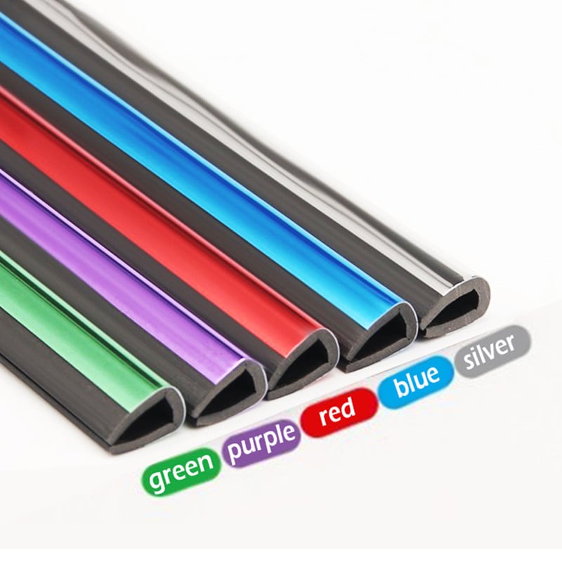 10 kom/lot Dekorativna traka za obrube za rubove Ukrasna traka za izlaz zraka Unutarnja rešetka ventilacijskog otvora za automobile