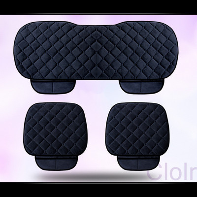 Зимен топъл калъф за столче за кола Универсална мека възглавница за седалки Протектор против хлъзгане за автомобилен камион Сув Ван Предна задна задна седалка