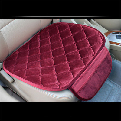 Зимен топъл калъф за столче за кола Универсална мека възглавница за седалки Протектор против хлъзгане за автомобилен камион Сув Ван Предна задна задна седалка