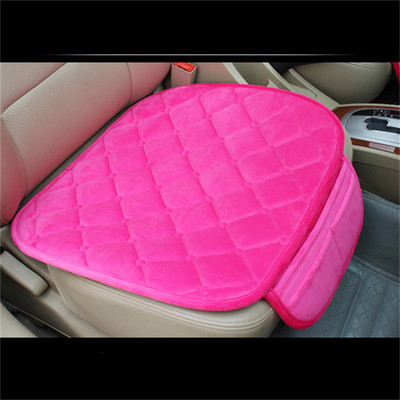 Зимен топъл калъф за столче за кола Универсална мека възглавница за седалки Протектор против хлъзгане за автомобилен камион Сув Ван Предна задна задна седалка