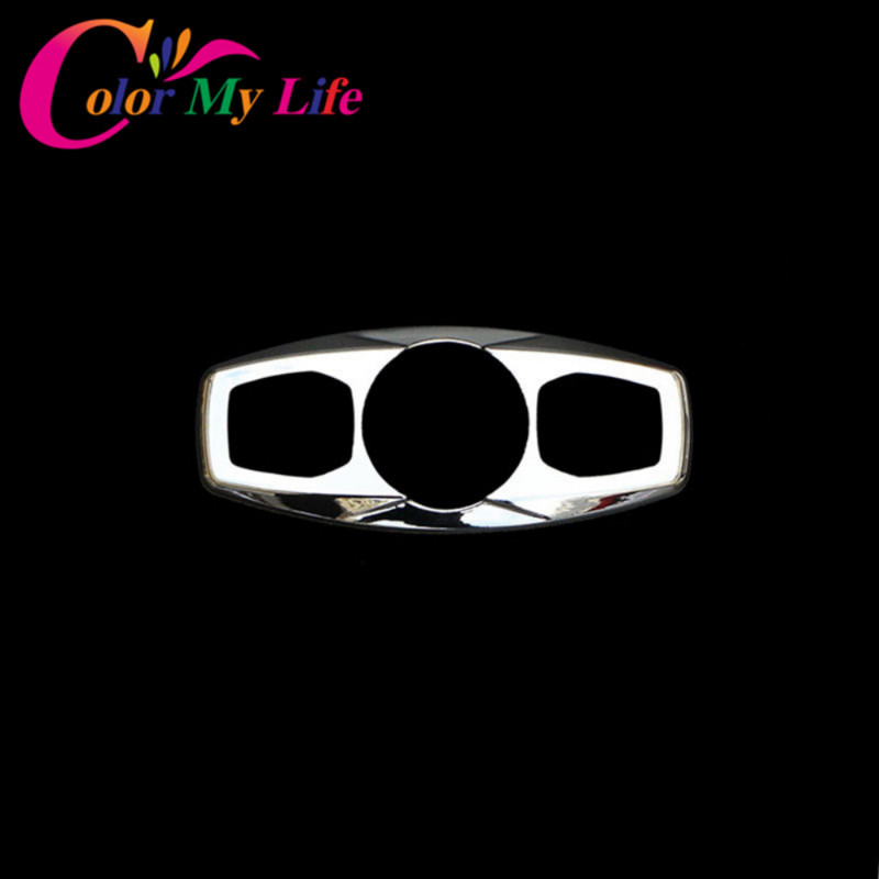 Színes My Life rozsdamentes acél olvasólámpák díszborító matricák Ford Focus 3 4 MK3 MK4 Kuga Escape új Mondeo Everesthez