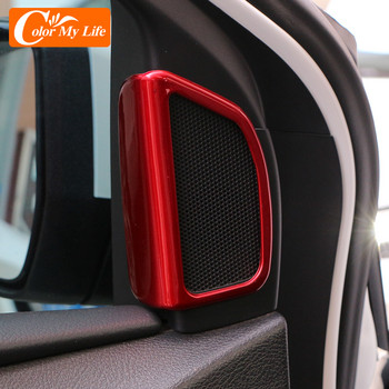 A Pillar Audio Speaker Panel Decoration Cover Trim Sticker за Ford Focus 3 Mk3 2015 2016 2017 2018 Аксесоари