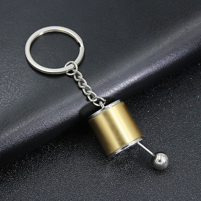 Mini Turbo Turbo Charger Keychain Spinning Turbine Key Chain Ring Μπρελόκ Μπρελόκ αυτοκινήτου Μπρελόκ αυτοκινήτου Αξεσουάρ εσωτερικού χώρου