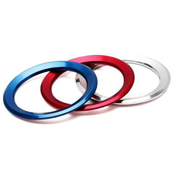 Νέο δαχτυλίδι αυτοκόλλητο κύκλου τιμονιού για BMW M3 M5 E36 E46 E60 E90 E92 X1 F48 X3 X5 X6 Color My Life Car Styling Διακόσμηση