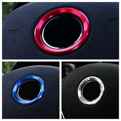 New Ring Steering Wheel Circle Sticker For BMW M3 M5 E36 E46 E60 E90 E92 X1 F48 X3 X5 X6 Color My Life Car Styling Decoration