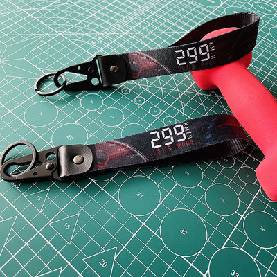 Design nou, 1 buc, stil JDM, inel pentru chei, etichete, curea pentru chei, laterale de remorcare, Thermoprint, JDM, mașină de curse, accesorii pentru breloc pentru motociclete