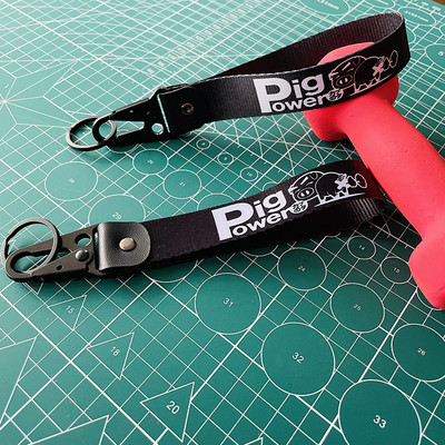 Design nou, 1 buc, stil JDM, inel pentru chei, etichete, curea pentru chei, laterale de remorcare, Thermoprint, JDM, mașină de curse, accesorii pentru breloc pentru motociclete