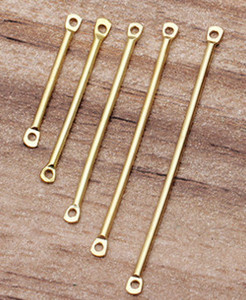 50 бр./лот Златни/сребърни щифтове за глава с очи 20/25/30/35/40 мм щифтове с двоен отвор Находки за изработка на бижута Направи си сам Аксесоари за бижута