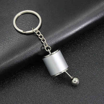 Mini turbófeltöltős kulcstartó forgó turbina kulcstartó gyűrű kulcstartó kulcstartó autós kulcstartó autó belső kiegészítők