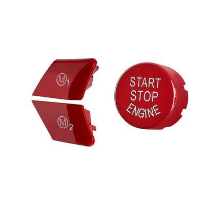 Auto rooliratta M1 M2 režiiminupp ja mootori käivitamise lüliti nupp BMW M3 M4 M5 M6 X5M X6M F10 F15 F16 F30 F34 F36 M Sport jaoks