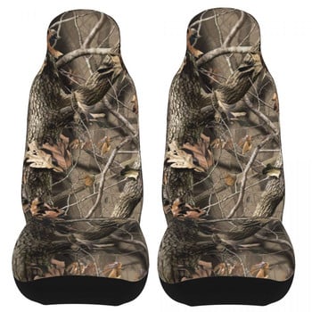 Real Tree Camouflage Camo Car Seat Cover Cover Protector Аксесоари за интериора AUTOYOUTH Military Популярни калъфи за автомобилни седалки Лов