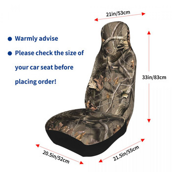 Real Tree Camouflage Camo Car Seat Cover Cover Protector Аксесоари за интериора AUTOYOUTH Military Популярни калъфи за автомобилни седалки Лов