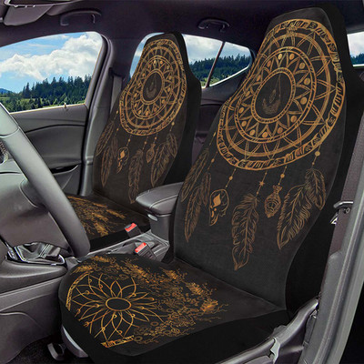 Poťah na autosedačku, lotosový kvet, farebná mandala, autodoplnky, hippie spirituál, autopoťahy, viacfarebné, poťahy na sedadlá 2 ks