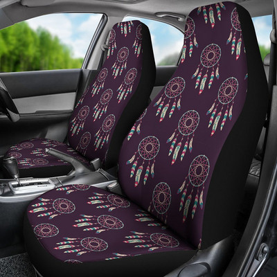 Poťah na autosedačku, lotosový kvet, farebná mandala, autodoplnky, hippie spirituál, autopoťahy, viacfarebné, poťahy na sedadlá 2 ks