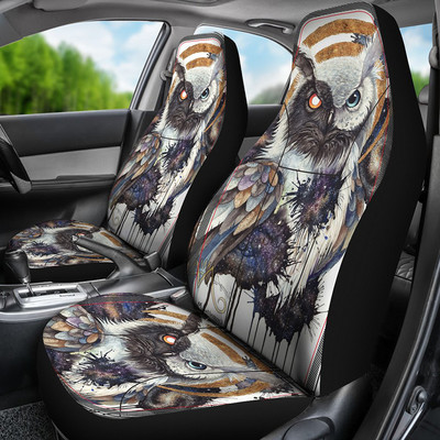 Poťah na autosedačku, lotosový kvet, farebná mandala, autodoplnky, hippie spirituál, autopoťahy, viacfarebné, poťahy na sedadlá 2 ks