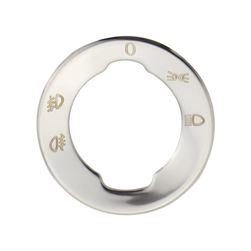 Ανοξείδωτο ατσάλι Αυτοκόλλητο με ρύθμιση καλύμματος κεφαλής εσωτερικού χώρου αυτοκινήτου για αξεσουάρ Volkswagen VW T-ROC T ROC 2018-2022