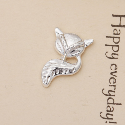 10db/tétel 13x20mm aranyozott sárgaréz Little Fox Charms medálok Kiváló minőségű barkács kézzel készített ékszerkiegészítők nagykereskedelme