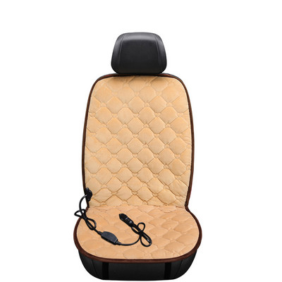 Grijaća presvlaka za automobilsko sjedalo 12 V grijani automatski jastuk za prednje sjedalo Plišani grijač Zimski grijač Kontrola Električno grijanje Zaštitna podloga