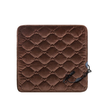 Grijaća presvlaka za automobilsko sjedalo 12 V grijani automatski jastuk za prednje sjedalo Plišani grijač Zimski grijač Kontrola Električno grijanje Zaštitna podloga