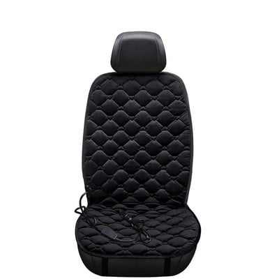 Grijaća presvlaka za automobilsko sjedalo 12 V grijani automatski jastuk za prednje sjedalo Plišani grijač Zimski grijač Kontrola Električno grijanje Zaštitna podloga