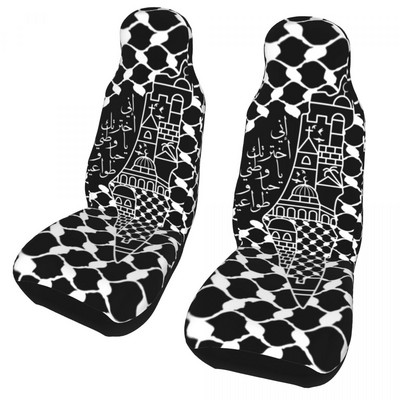 Palesztin Hatta Kufiya népi autós üléshuzat 3D nyomtatás Palestine Keffiyeh Automobiles üléshuzatok autókhoz Védő kiegészítők