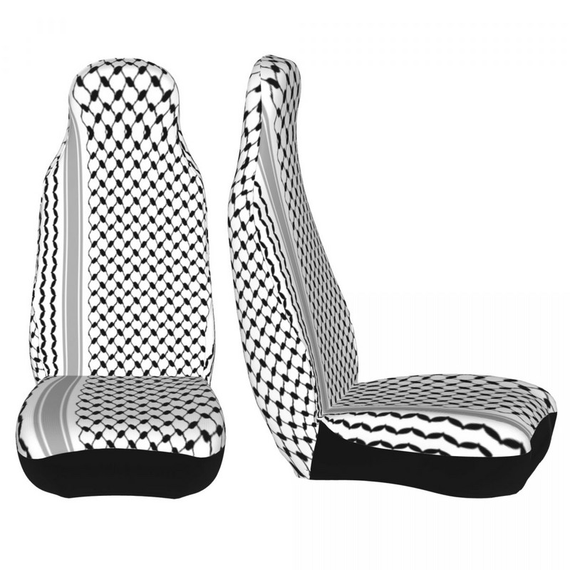 Palesztin Hatta Kufiya népi autós üléshuzat 3D nyomtatás Palestine Keffiyeh Automobiles üléshuzatok autókhoz Védő kiegészítők