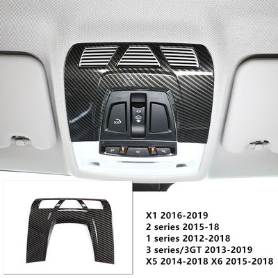 Naljepnica okvira prednje svjetiljke za čitanje na poklopcu od karbonskih vlakana Za BMW serije 1/2/3 F20 F45 F30 F34 X5 F15 X6 F16
