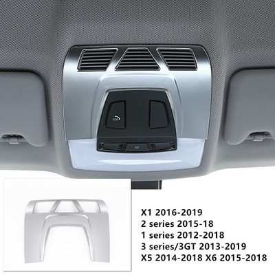 Naljepnica okvira prednje svjetiljke za čitanje na poklopcu od karbonskih vlakana Za BMW serije 1/2/3 F20 F45 F30 F34 X5 F15 X6 F16