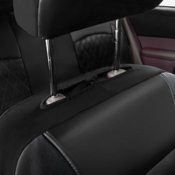 Комплекти универсални покривала за автомобилни седалки от PU кожа Съвместими водоустойчиви за автомобилни протектори Интериорни аксесоари Подходящи за повечето автомобили