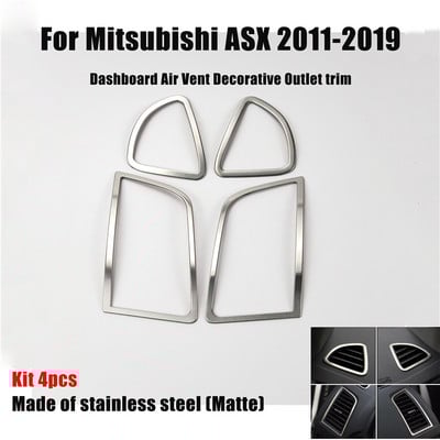 Kućište s naljepnicom za ukrasni okvir od nehrđajućeg čelika za Mitsubishi ASX 2011-2017, auto oprema