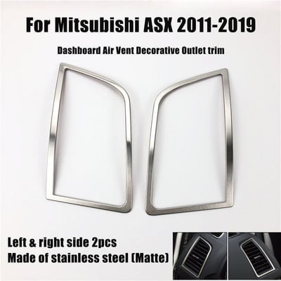 Kućište s naljepnicom za ukrasni okvir od nehrđajućeg čelika za Mitsubishi ASX 2011-2017, auto oprema