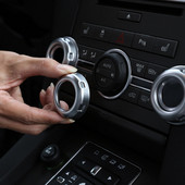 Land Rover Discovery 4 LR4 RangeRover Sport Freelander 2 autóhoz hangerő- és légkondicionáló gombok Kímélő matricák Autótartozékok