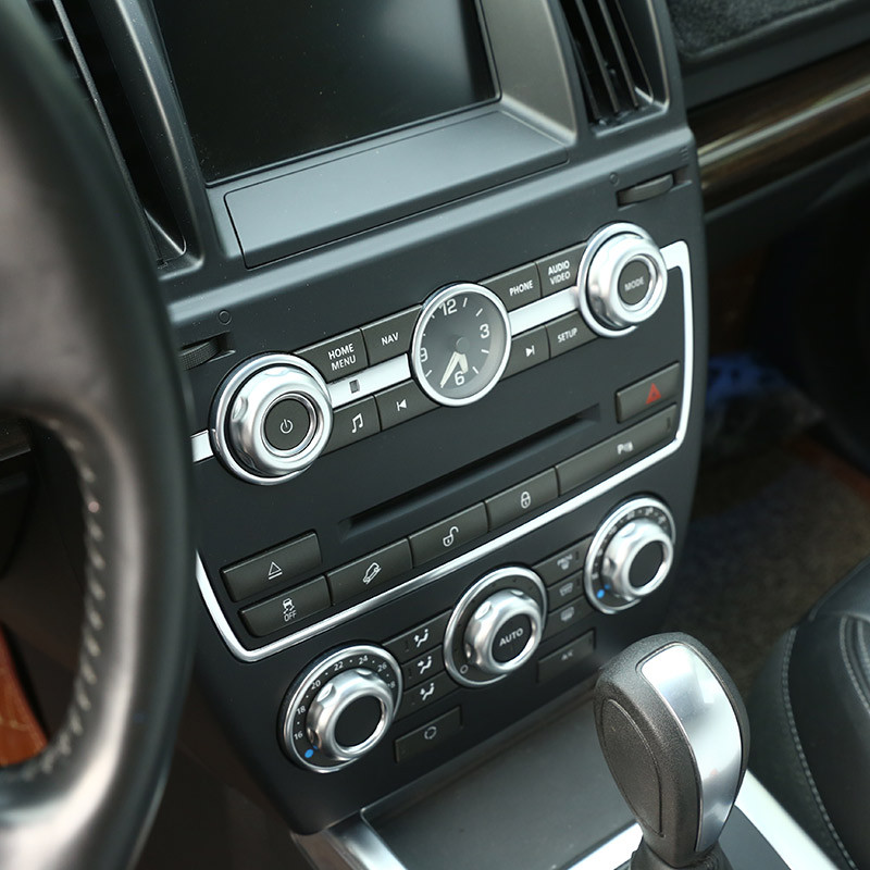 Land Rover Discovery 4 LR4 RangeRover Sport Freelander 2 autóhoz hangerő- és légkondicionáló gombok Kímélő matricák Autótartozékok