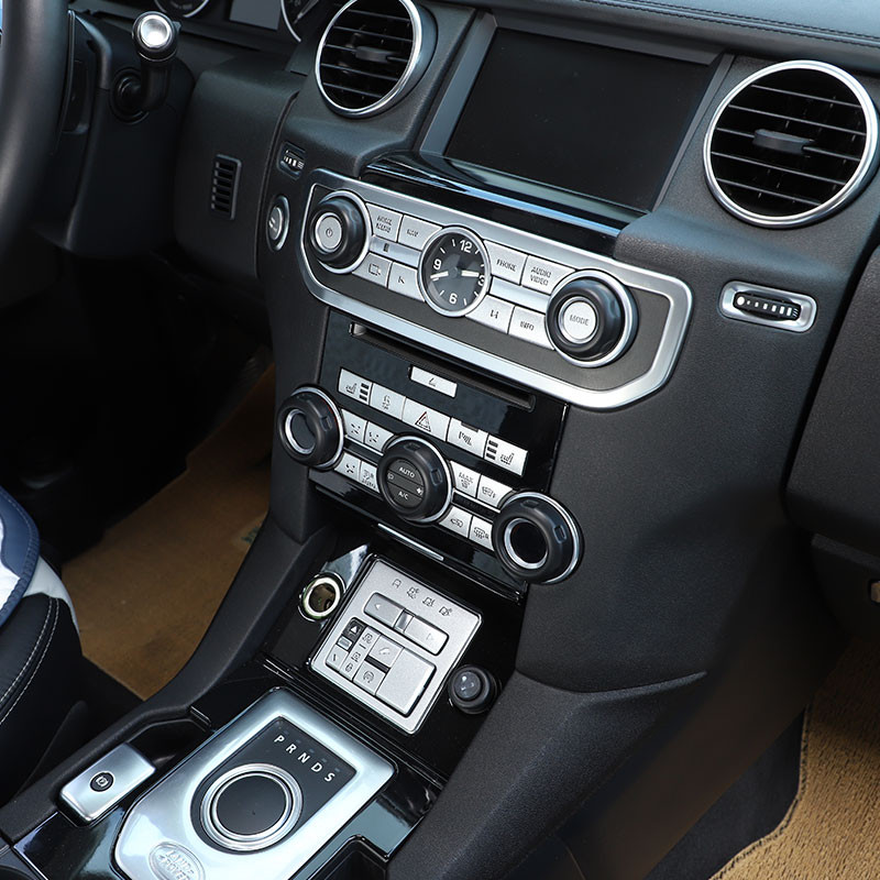 Land Rover Discovery 4 LR4 RangeRover Sport Freelander 2 autóhoz hangerő- és légkondicionáló gombok Kímélő matricák Autótartozékok