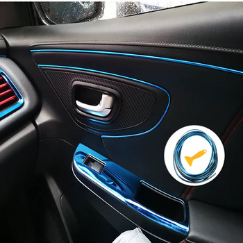 5M Car Styling Εσωτερική Διακόσμηση Λωρίδες Διακοσμητικό Ταμπλό Πλαίσια Πόρτας Universal για Αυτοκίνητα Αξεσουάρ αυτοκινήτου σε στυλ αυτοκινήτου